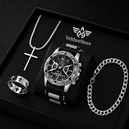 Velthor Arabic Dial – 4 Piece Luxury Set