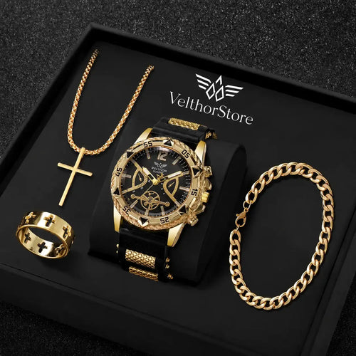 Velthor Arabic Dial – 4 Piece Luxury Set
