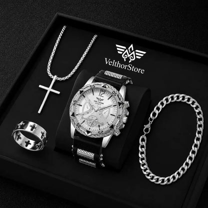 Velthor Arabic Dial – 4 Piece Luxury Set