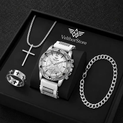 Velthor Arabic Dial – 4 Piece Luxury Set