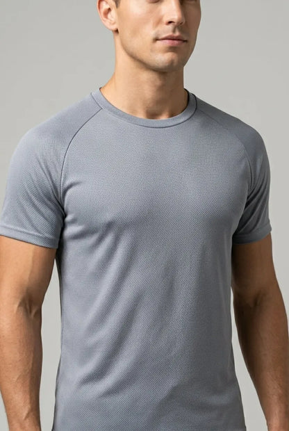 Men’s 4-Colour Ultra-Light Quick-Dry Round Neck T-Shirts