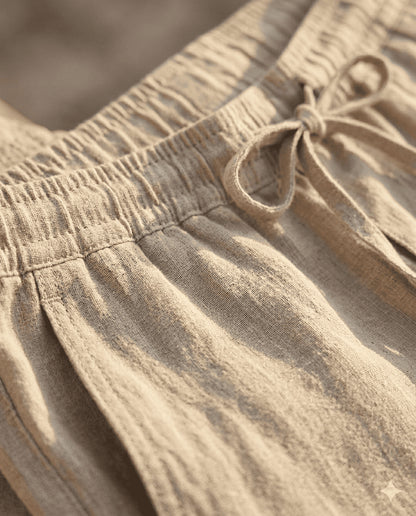 Men’s Linen Trousers – Breathable Casual Fit (SS25)