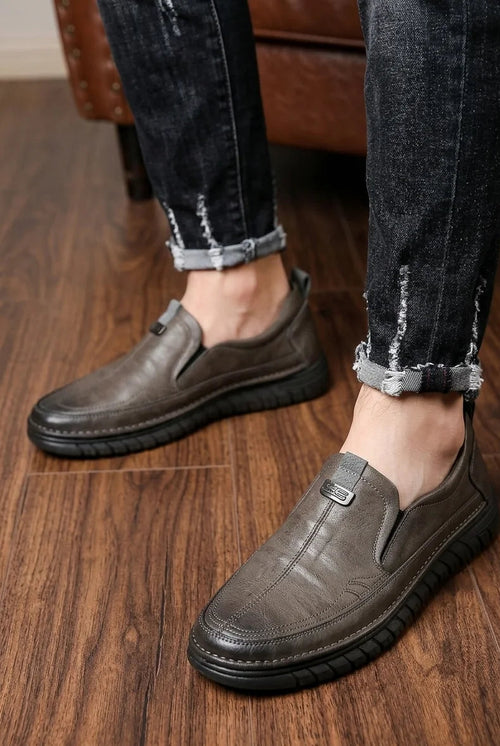 Men’s Penny Loafers – Genuine Leather Classic Style