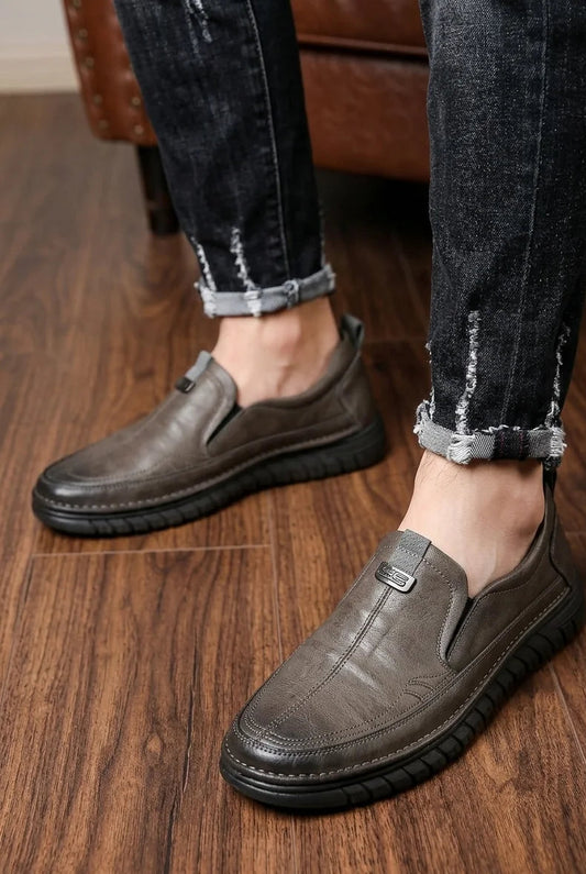 Men’s Penny Loafers – Genuine Leather Classic Style