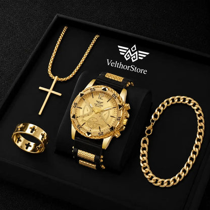 Velthor Arabic Dial – 4 Piece Luxury Set