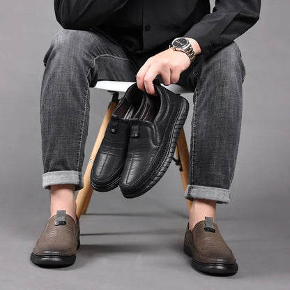 Men’s Penny Loafers – Genuine Leather Classic Style