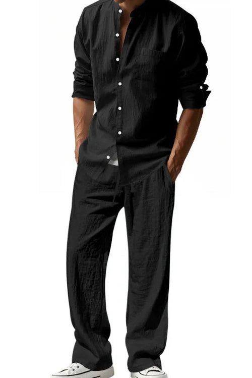Men’s Linen Set – Four Season Casual Suit