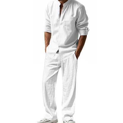 Men’s Linen Set – Four Season Casual Suit