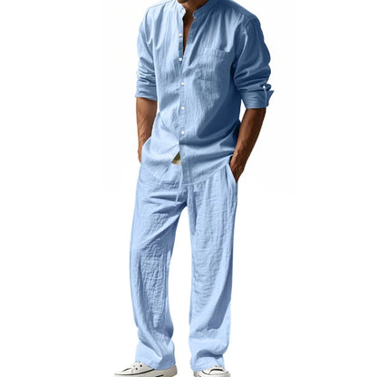 Men’s Linen Set – Four Season Casual Suit