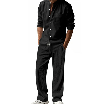 Men’s Linen Set – Four Season Casual Suit