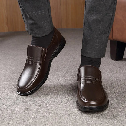 Men’s Leather Loafers – Handmade Casual Elegance